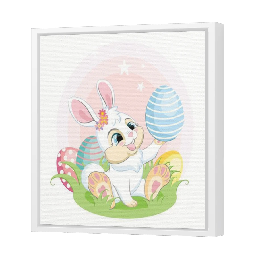 Thumbnail for Canvas - White Floating Frame