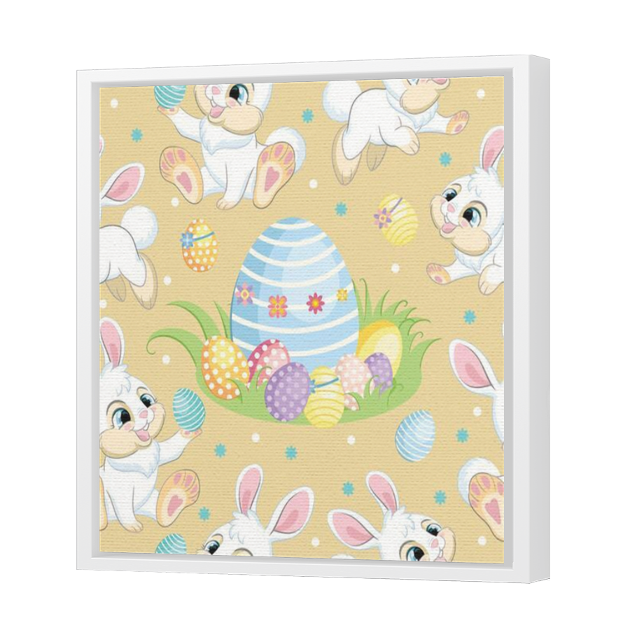 Thumbnail for Canvas - White Floating Frame