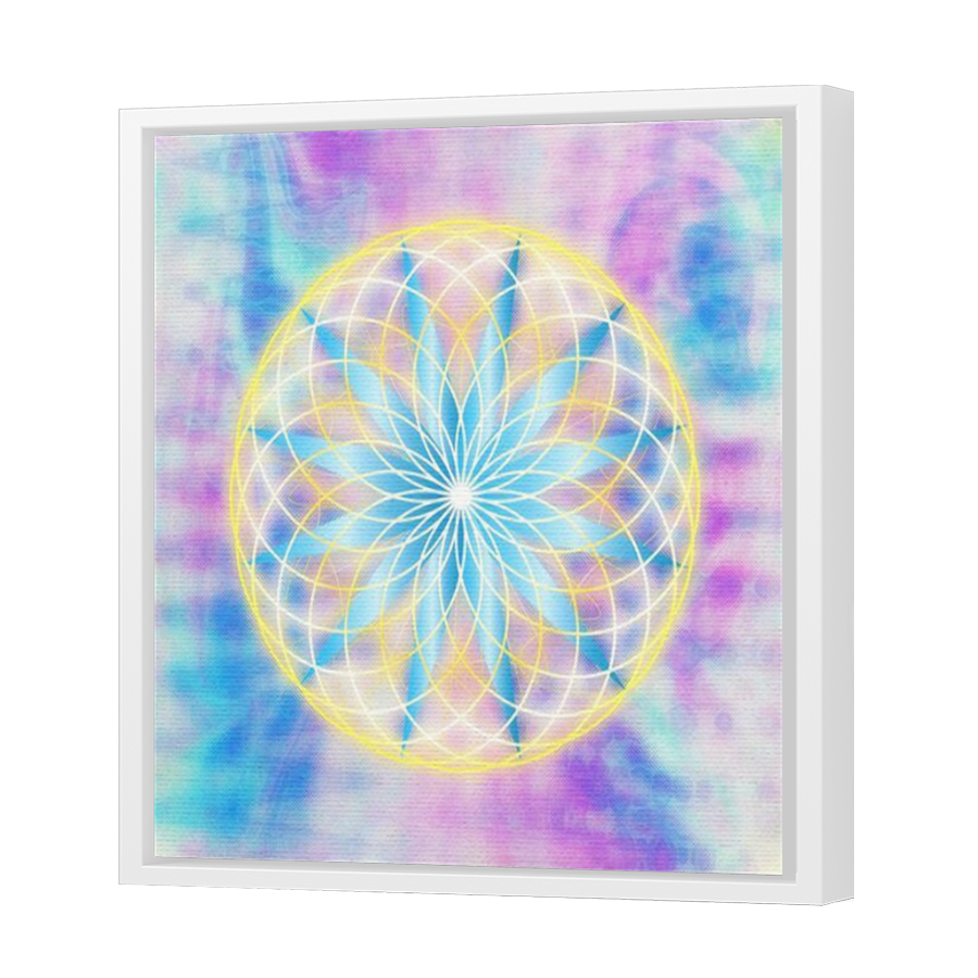 Thumbnail for Canvas - White Floating Frame