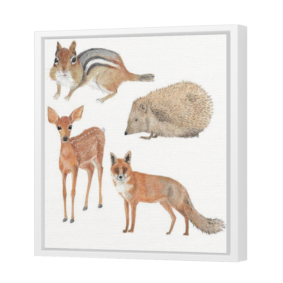 Thumbnail for Canvas - White Floating Frame