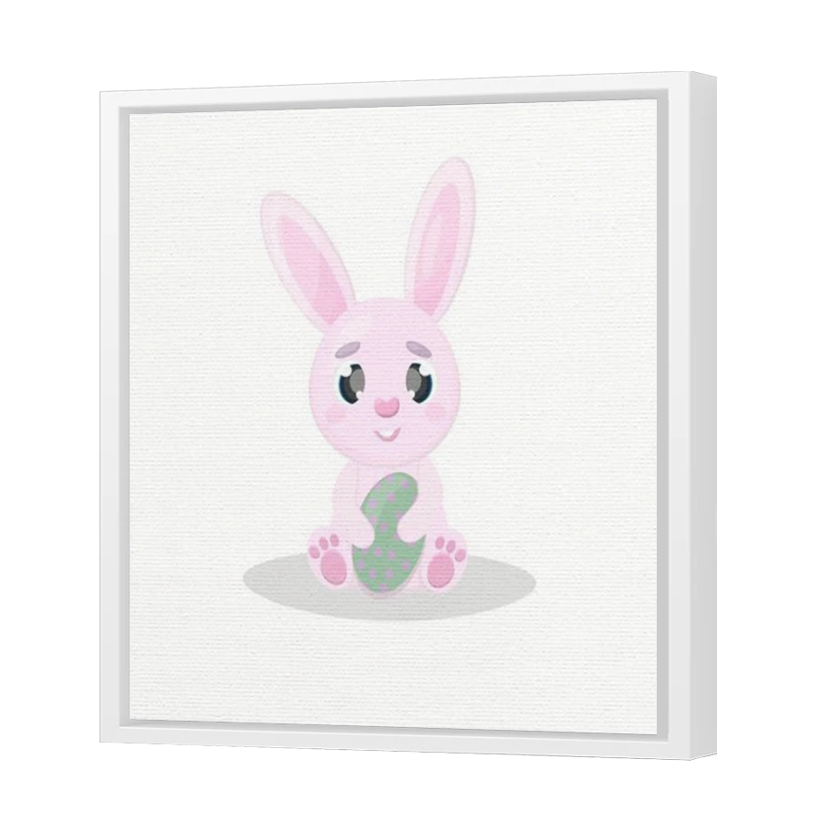 Thumbnail for Canvas - White Floating Frame