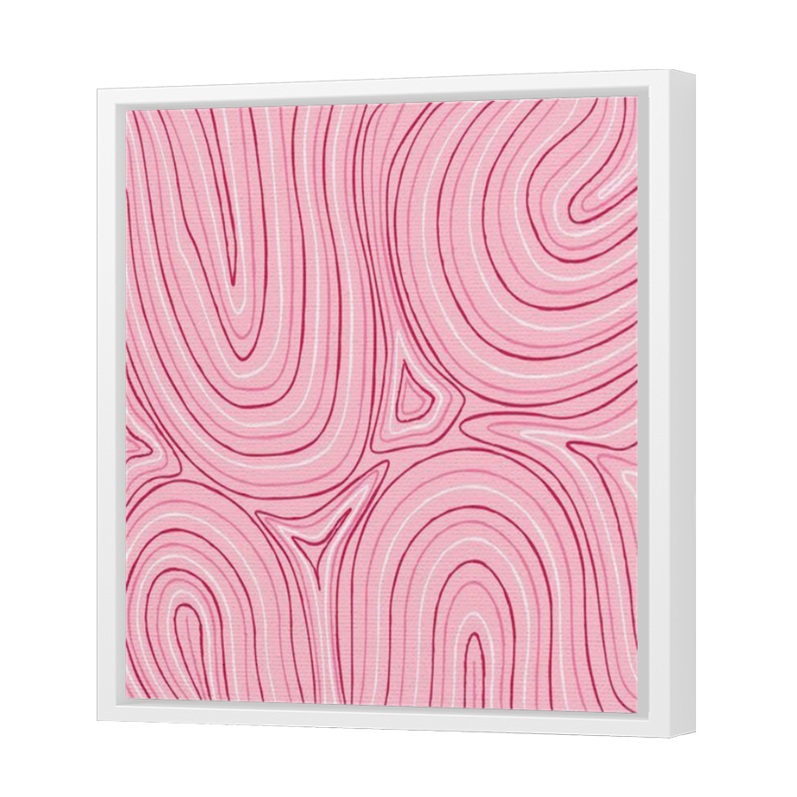 Thumbnail for Canvas - White Floating Frame