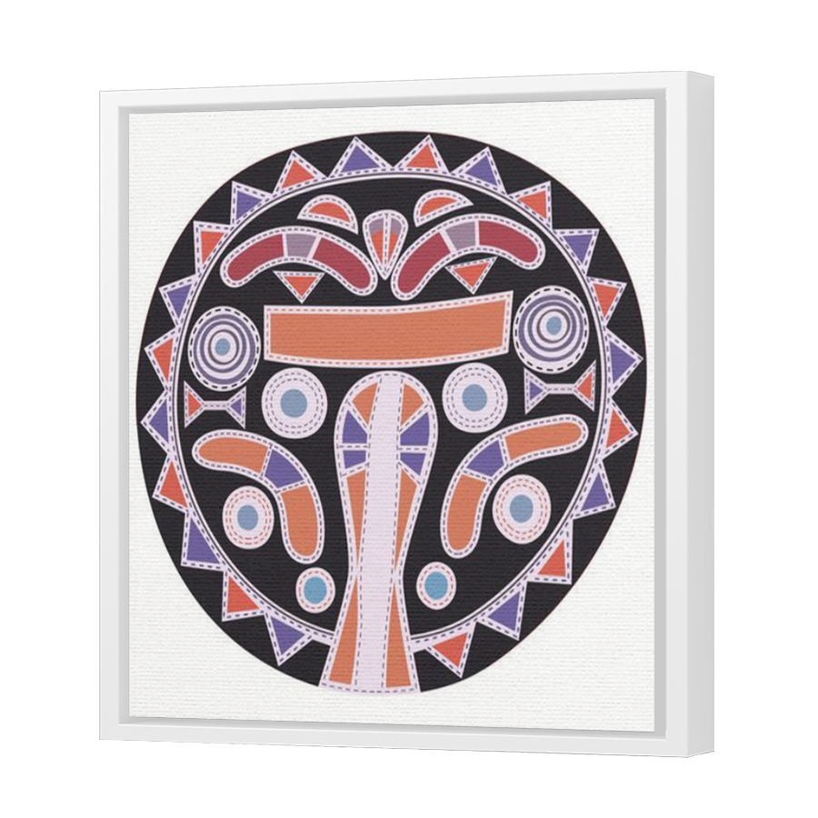 Thumbnail for Canvas - White Floating Frame