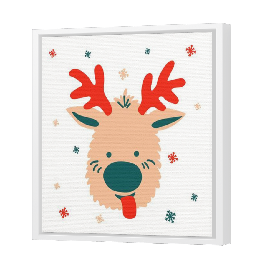 Thumbnail for Canvas - White Floating Frame