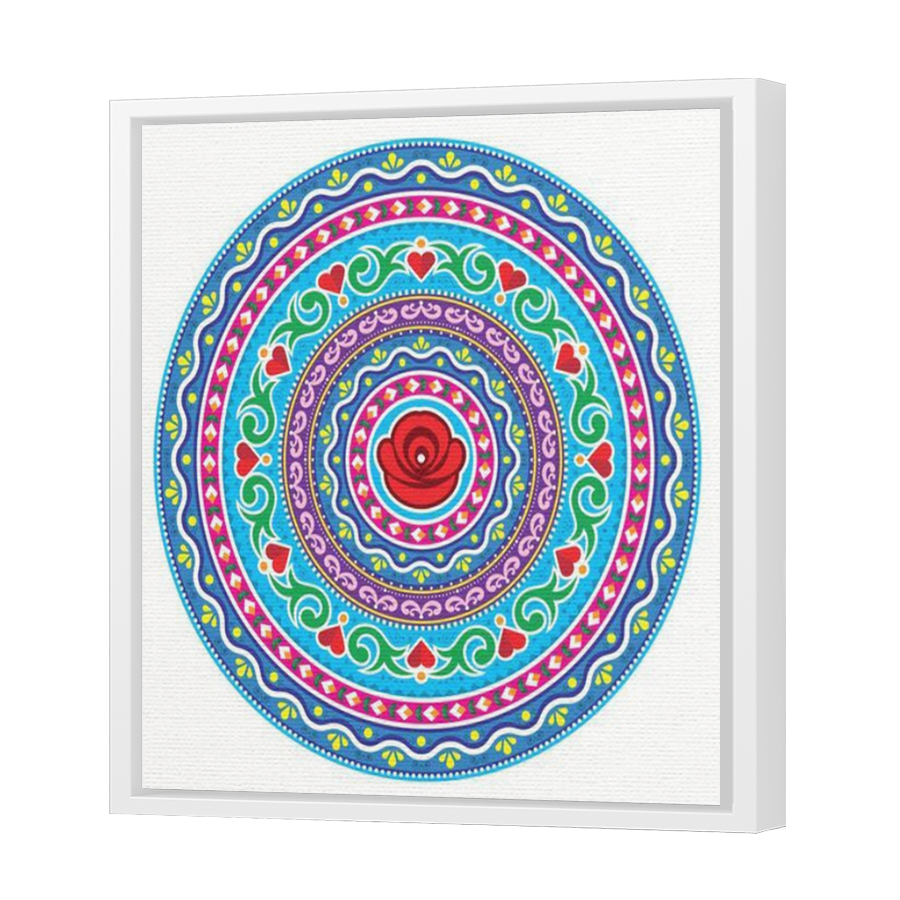 Thumbnail for Canvas - White Floating Frame