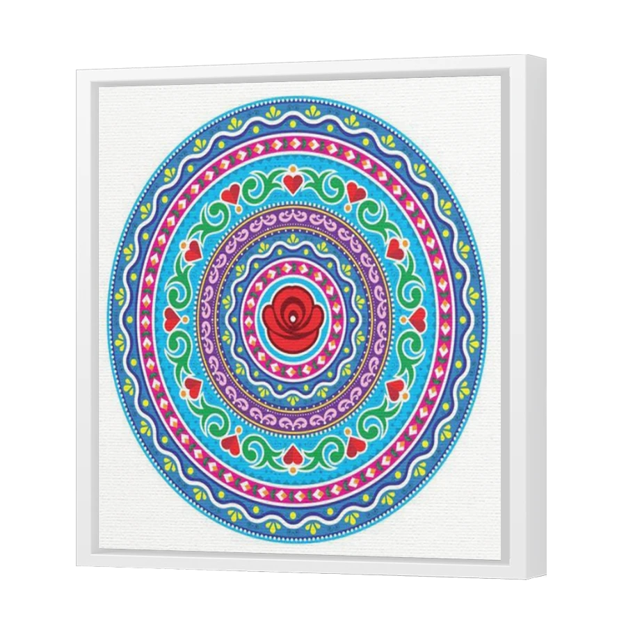Thumbnail for Canvas - White Floating Frame