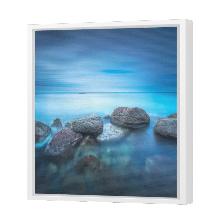 Thumbnail for Canvas - White Floating Frame