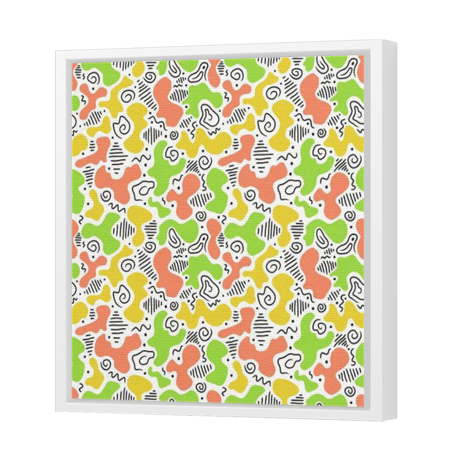 Thumbnail for Canvas - White Floating Frame