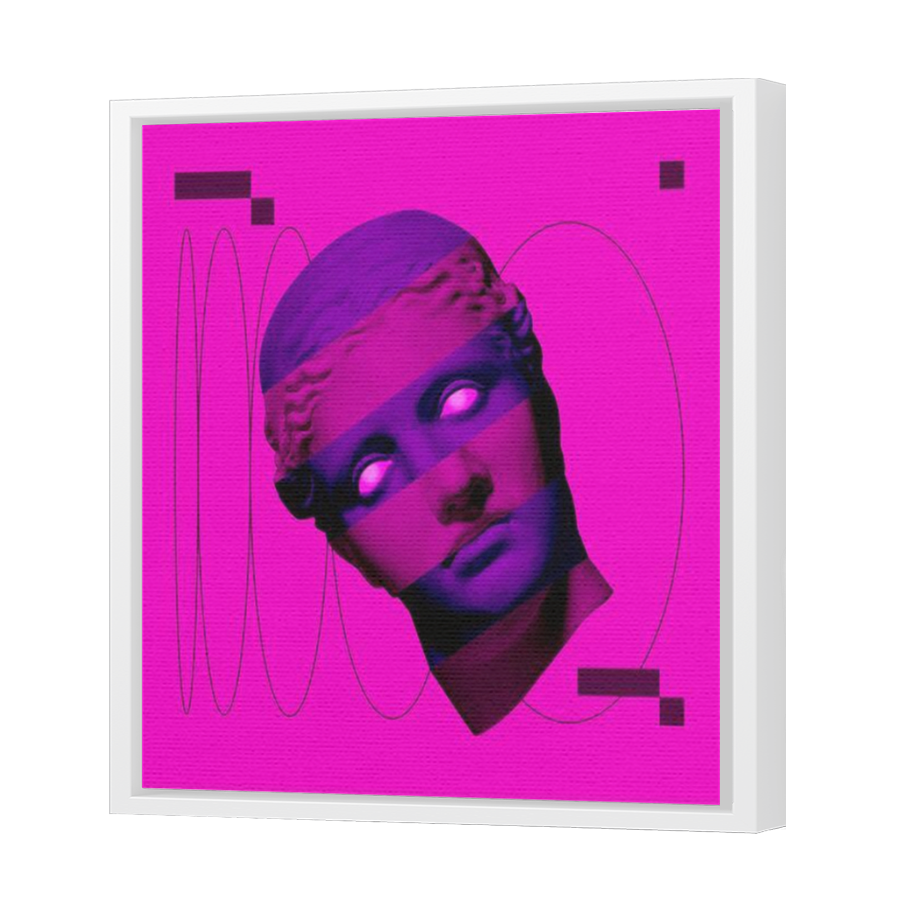 Thumbnail for Canvas - White Floating Frame