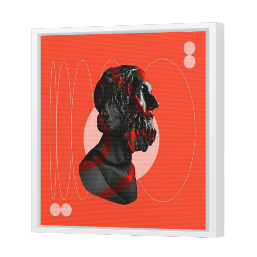 Thumbnail for Canvas - White Floating Frame