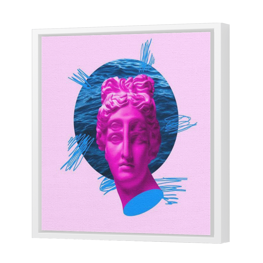 Thumbnail for Canvas - White Floating Frame