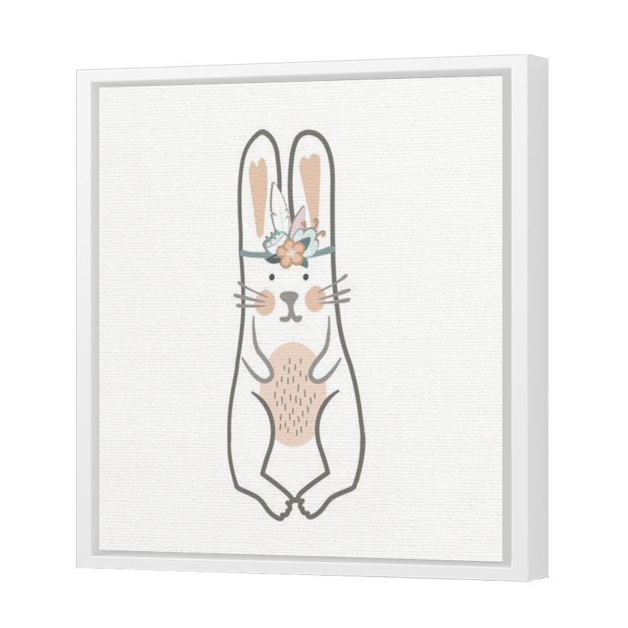 Thumbnail for Canvas - White Floating Frame