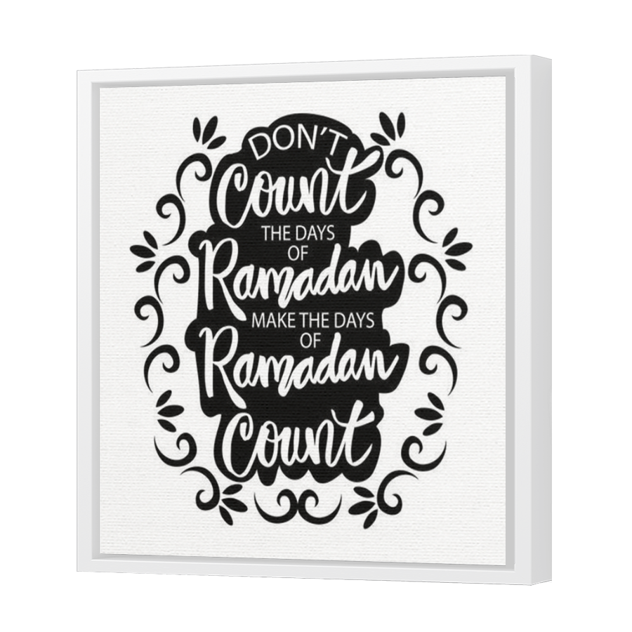 Thumbnail for Canvas - White Floating Frame