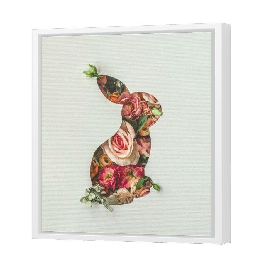 Thumbnail for Canvas - White Floating Frame