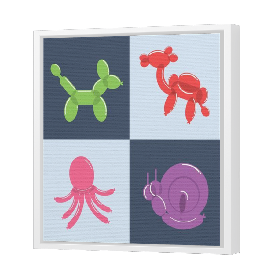Thumbnail for Canvas - White Floating Frame