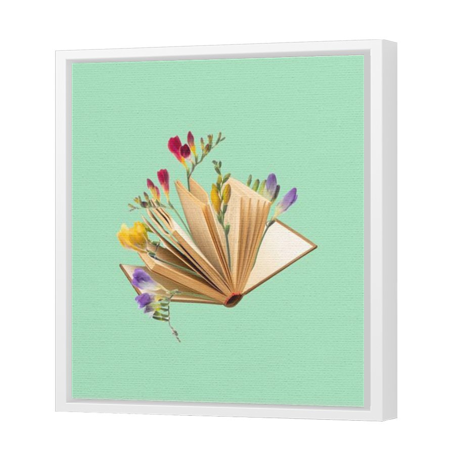 Thumbnail for Canvas - White Floating Frame