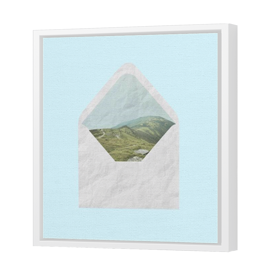 Thumbnail for Canvas - White Floating Frame