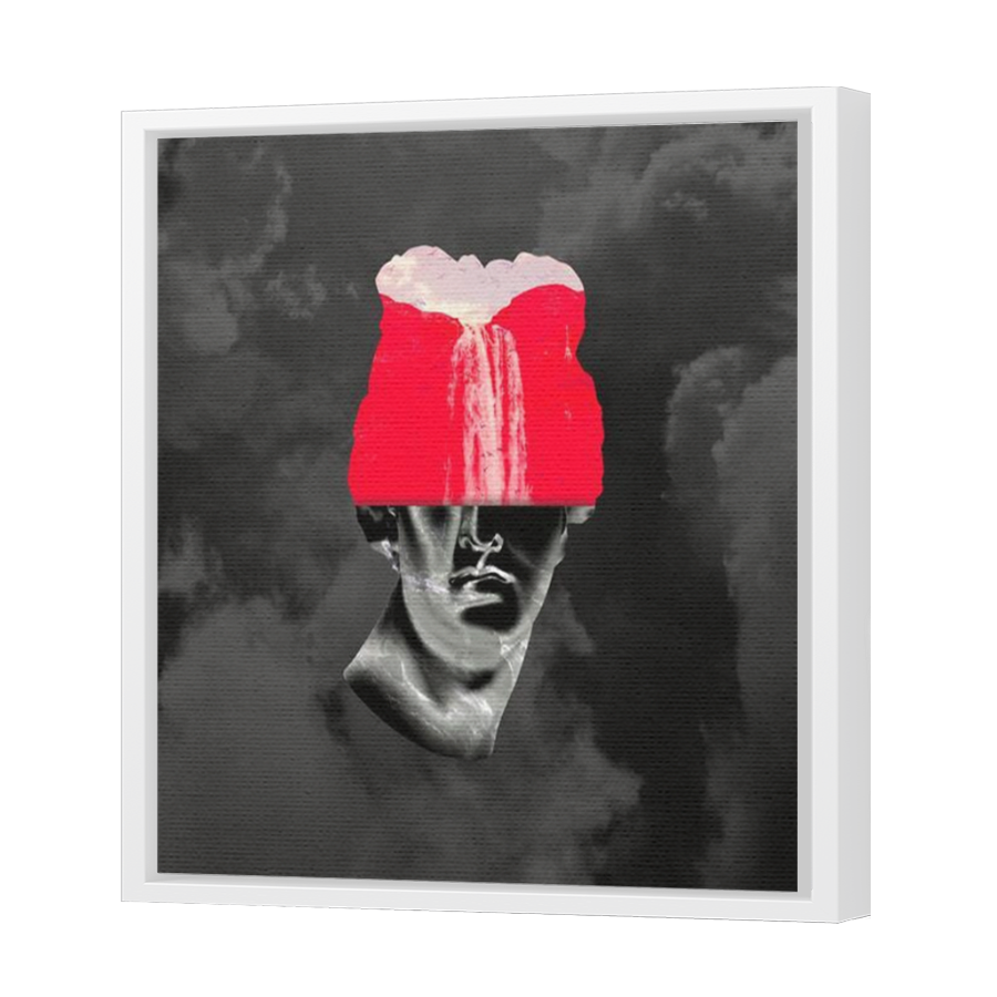 Thumbnail for Canvas - White Floating Frame