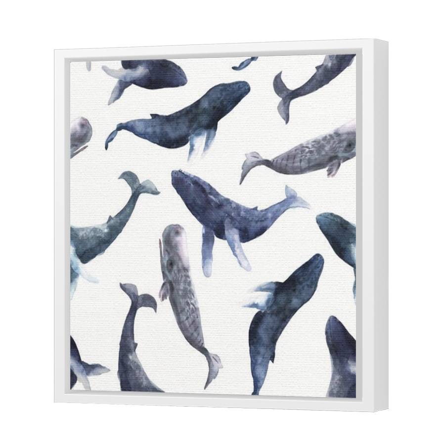 Thumbnail for Canvas - White Floating Frame