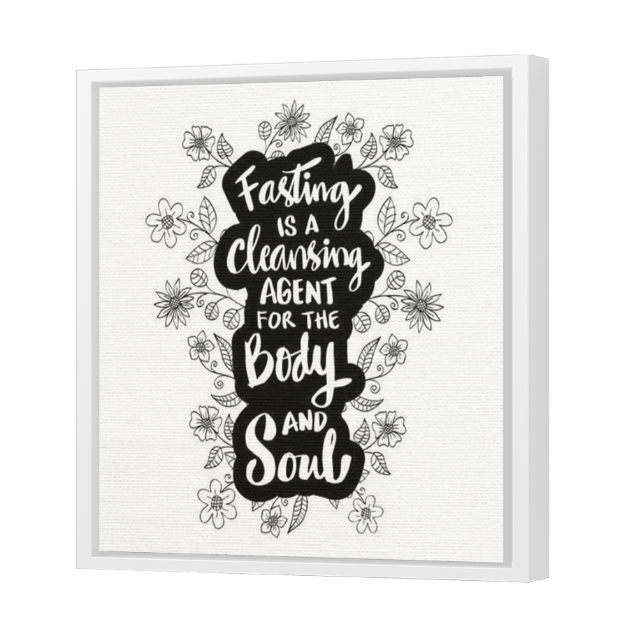 Thumbnail for Canvas - White Floating Frame
