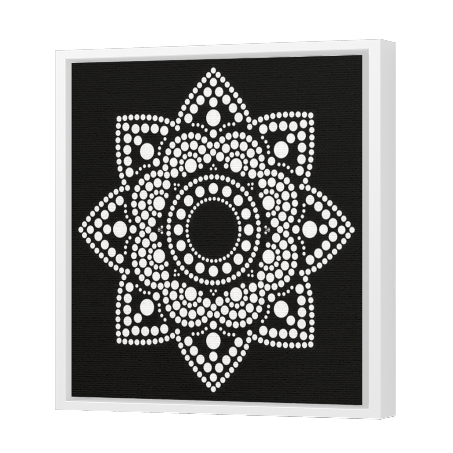 Thumbnail for Canvas - White Floating Frame