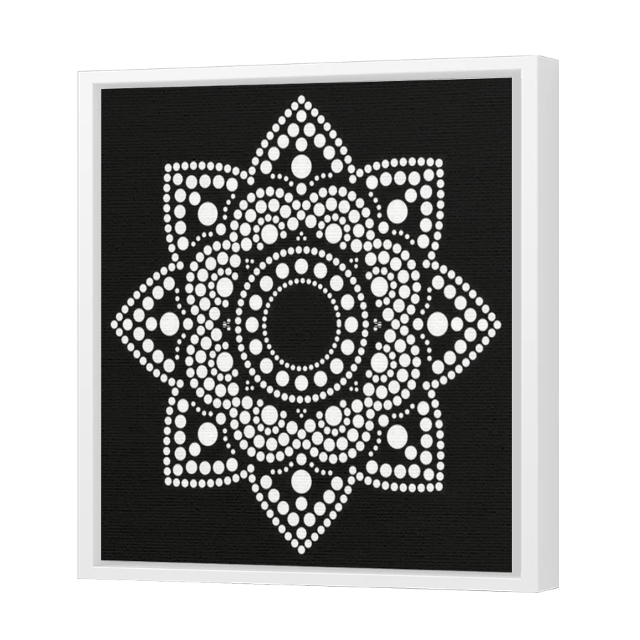 Thumbnail for Canvas - White Floating Frame