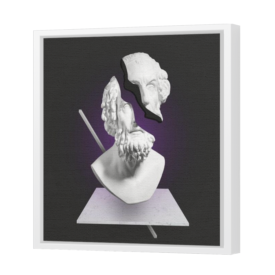 Thumbnail for Canvas - White Floating Frame