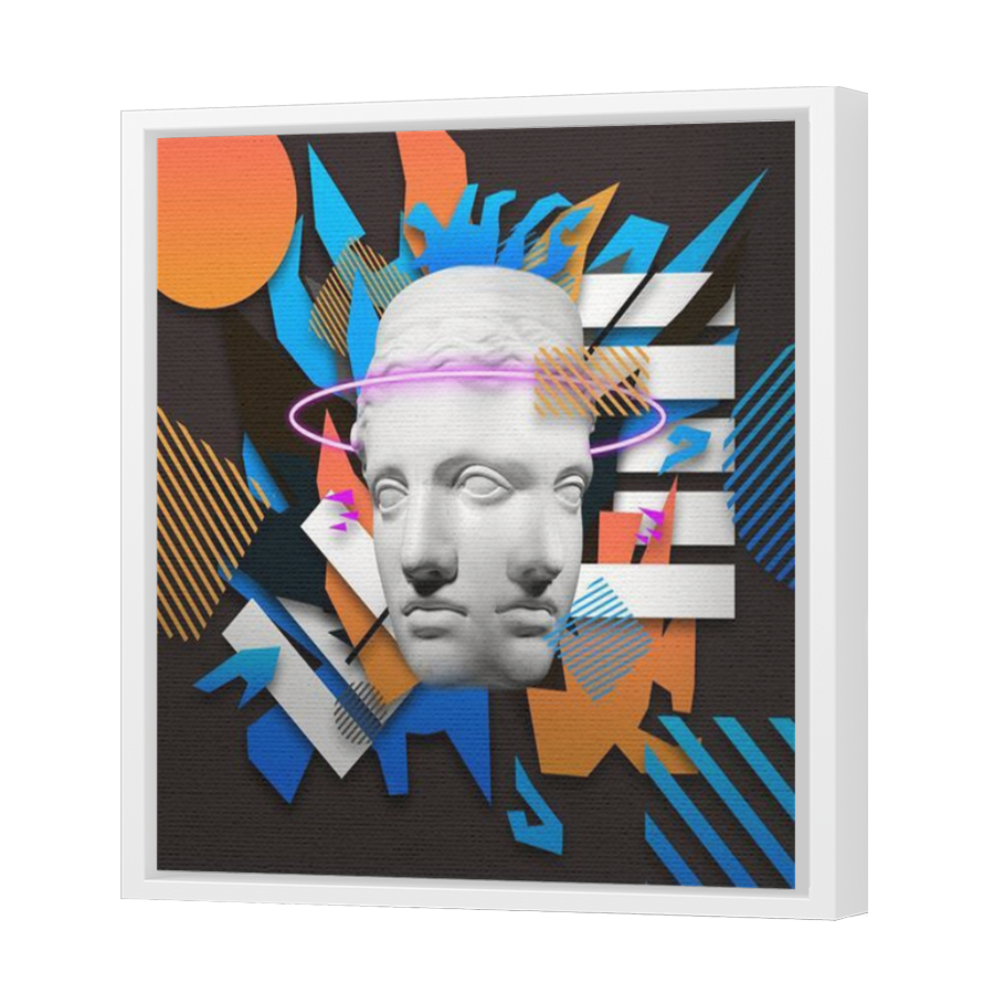 Thumbnail for Canvas - White Floating Frame