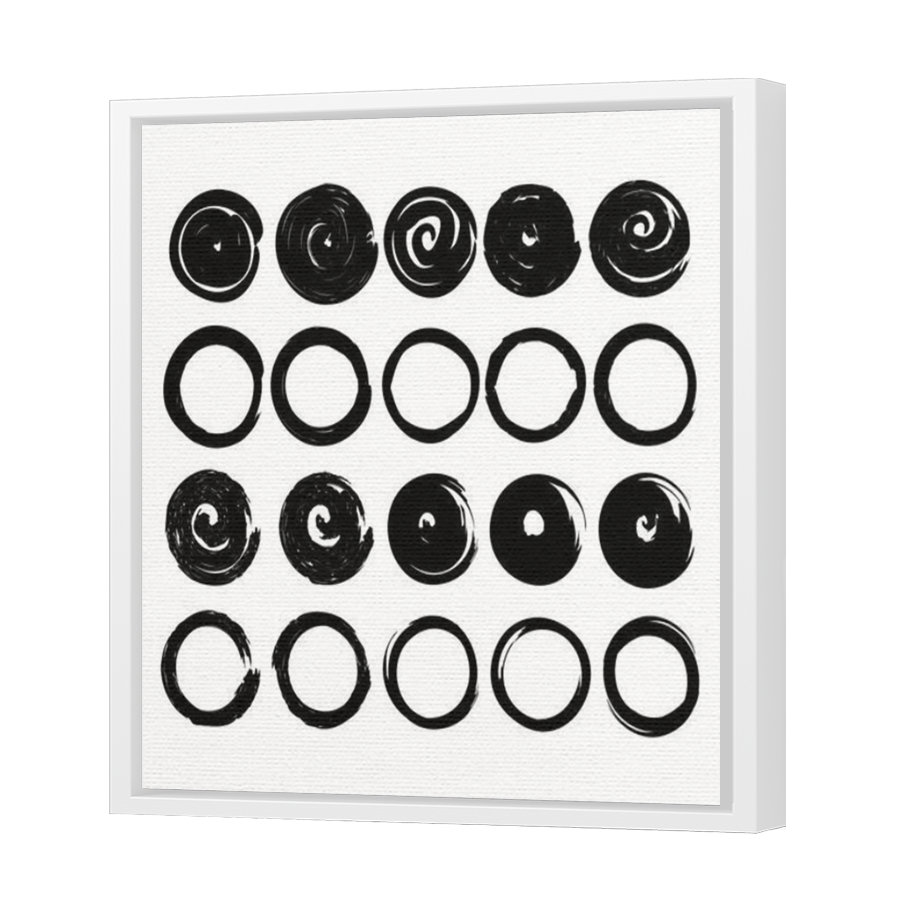Thumbnail for Canvas - White Floating Frame