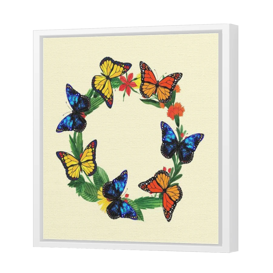 Thumbnail for Canvas - White Floating Frame