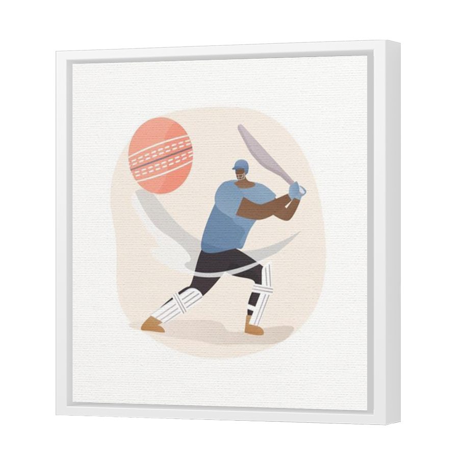 Thumbnail for Canvas - White Floating Frame