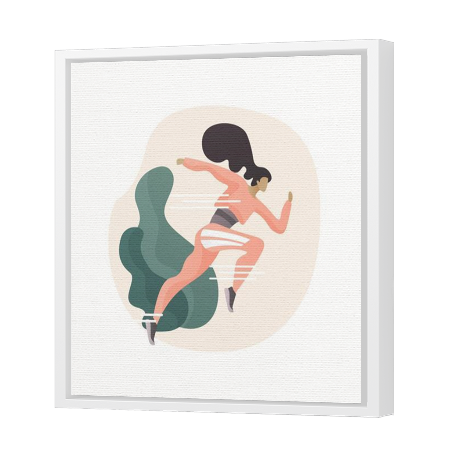 Thumbnail for Canvas - White Floating Frame