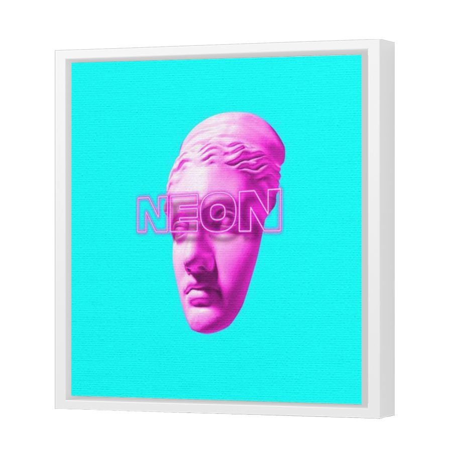 Thumbnail for Canvas - White Floating Frame