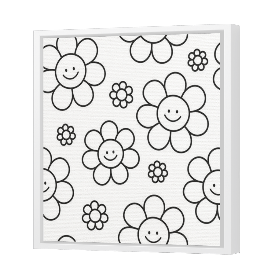 Thumbnail for Canvas - White Floating Frame