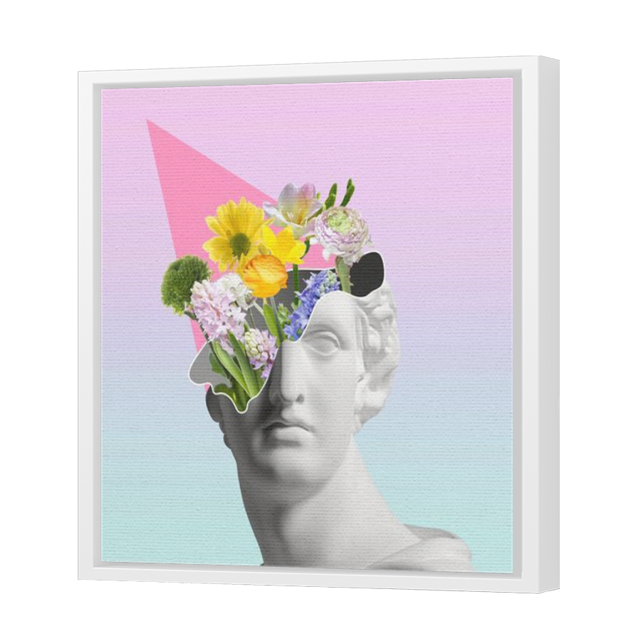 Thumbnail for Canvas - White Floating Frame