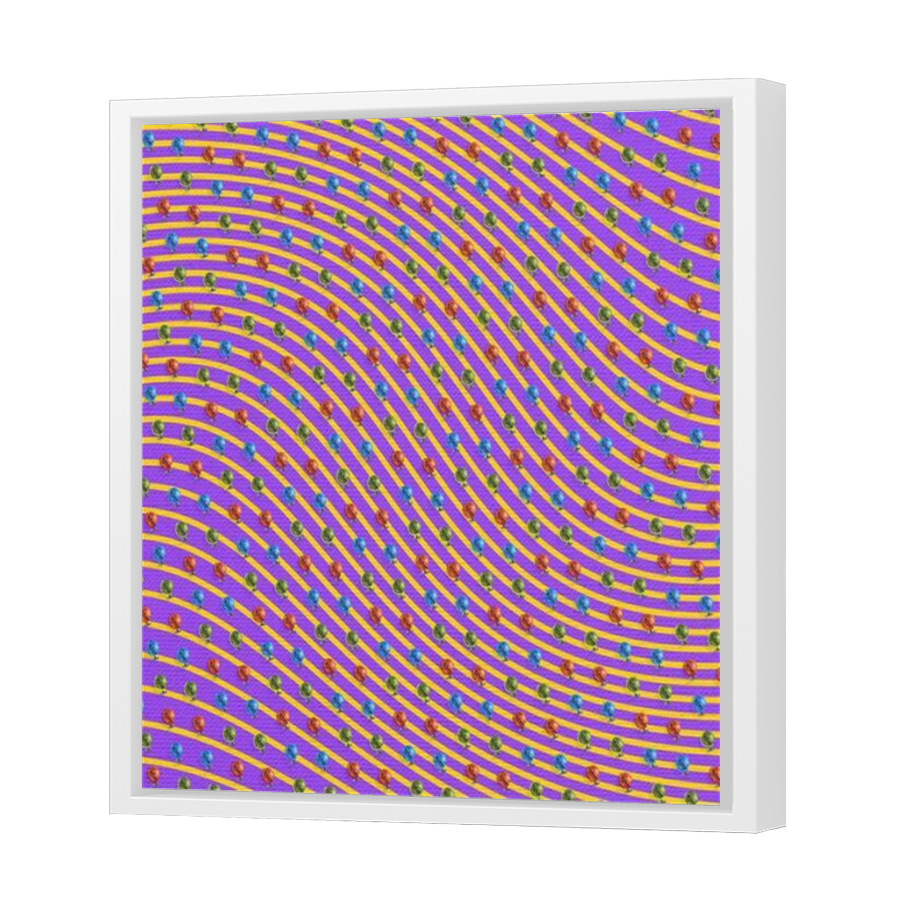 Thumbnail for Canvas - White Floating Frame