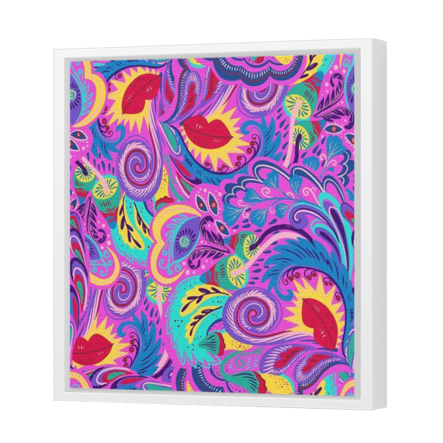 Thumbnail for Canvas - White Floating Frame