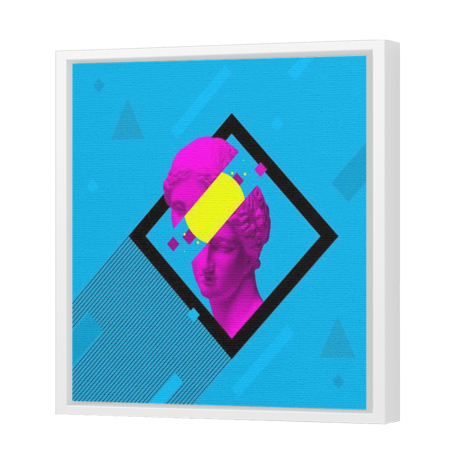 Thumbnail for Canvas - White Floating Frame