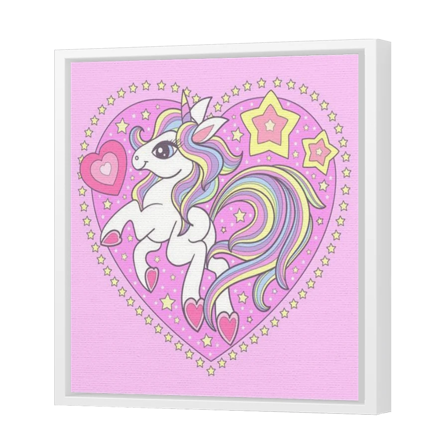 Thumbnail for Canvas - White Floating Frame