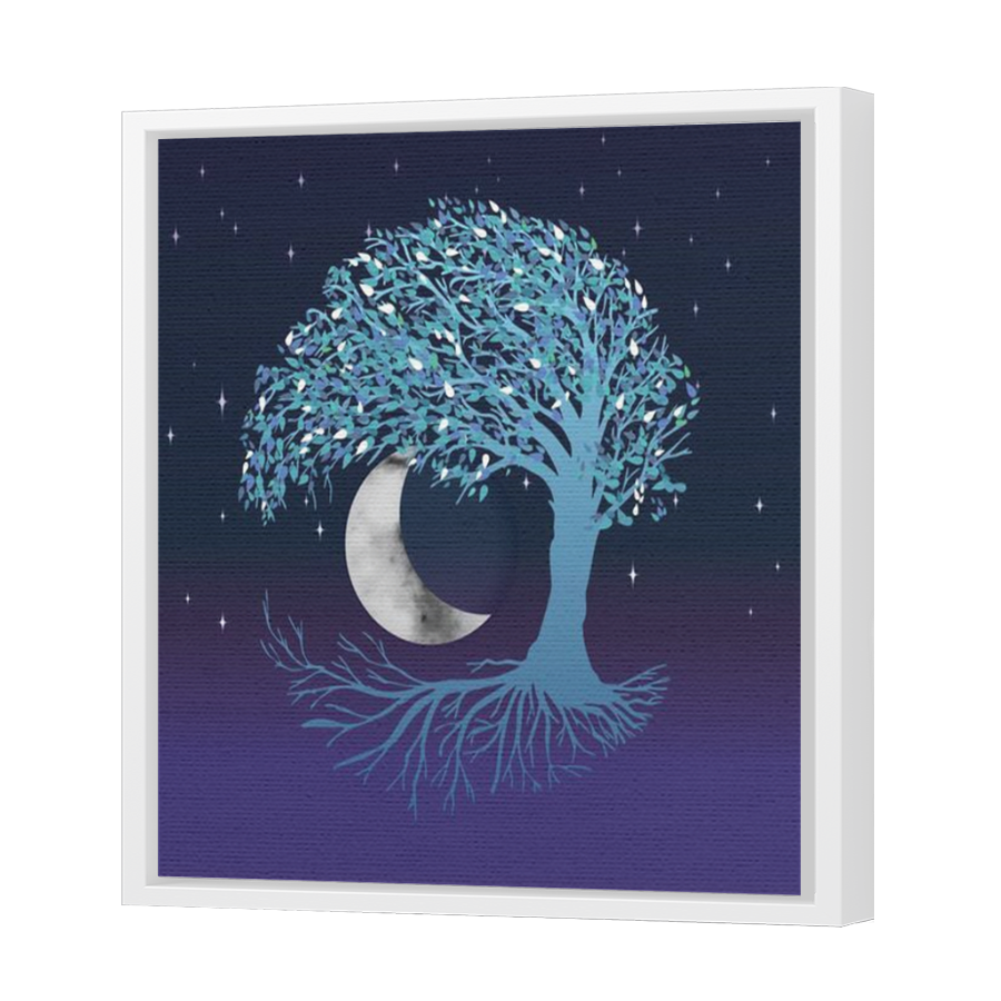 Thumbnail for Canvas - White Floating Frame