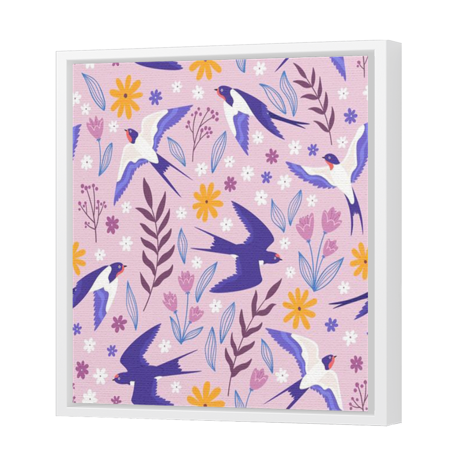 Thumbnail for Canvas - White Floating Frame