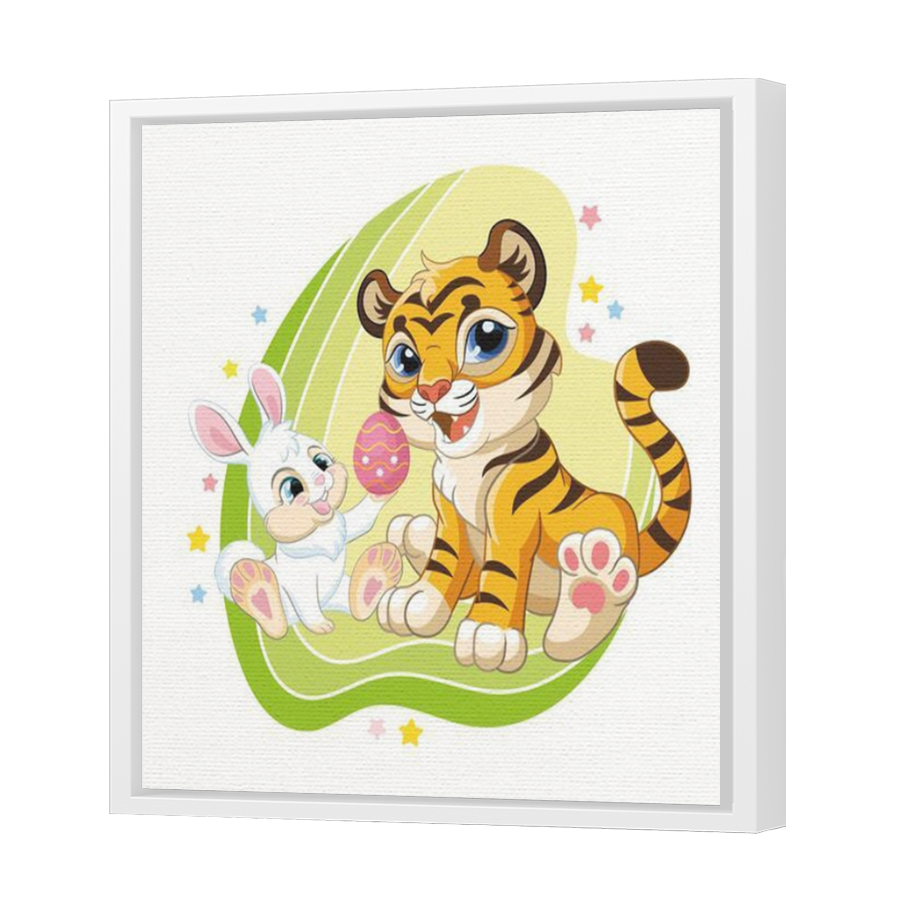 Thumbnail for Canvas - White Floating Frame