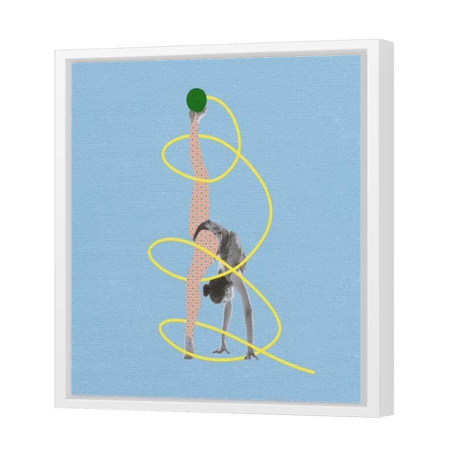 Thumbnail for Canvas - White Floating Frame