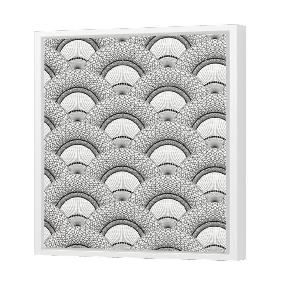 Thumbnail for Canvas - White Floating Frame