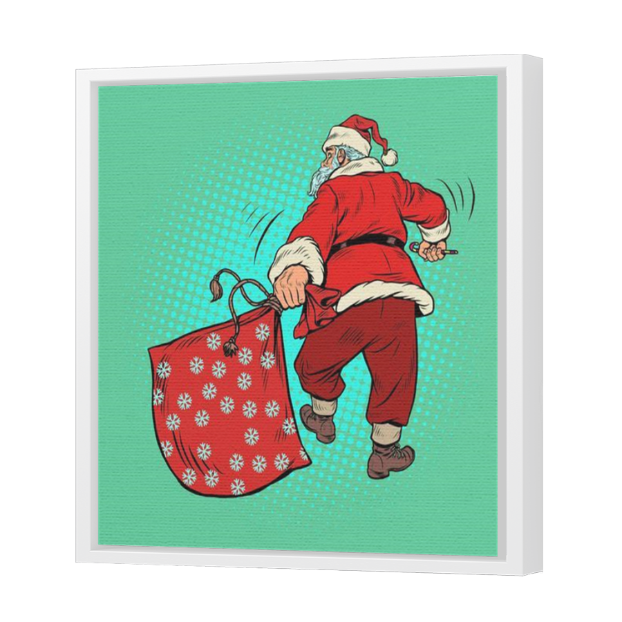 Thumbnail for Canvas - White Floating Frame