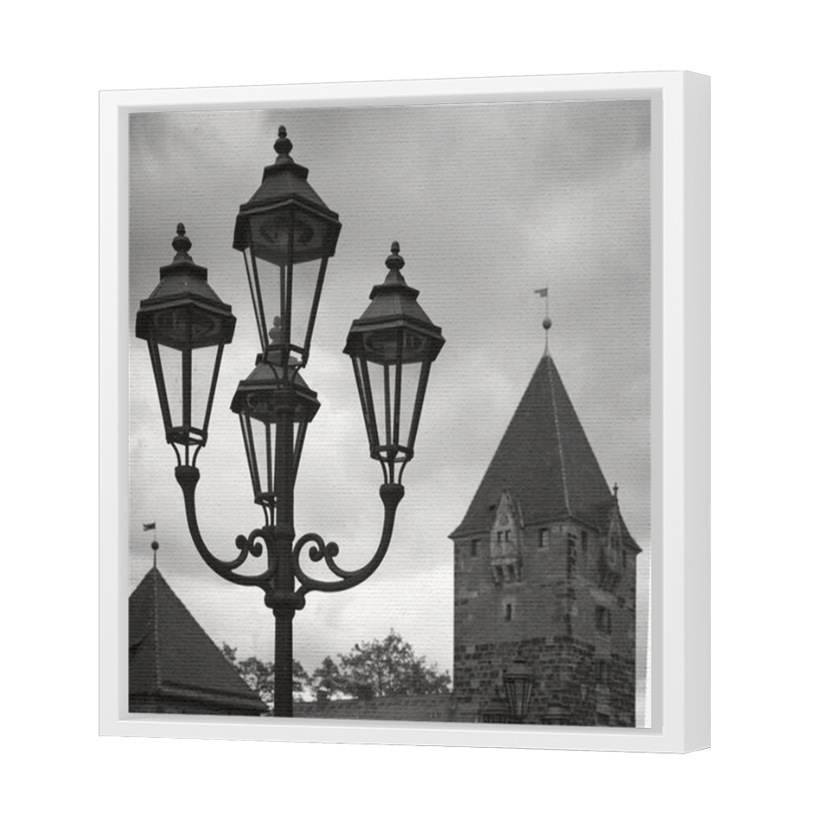 Thumbnail for Canvas - White Floating Frame