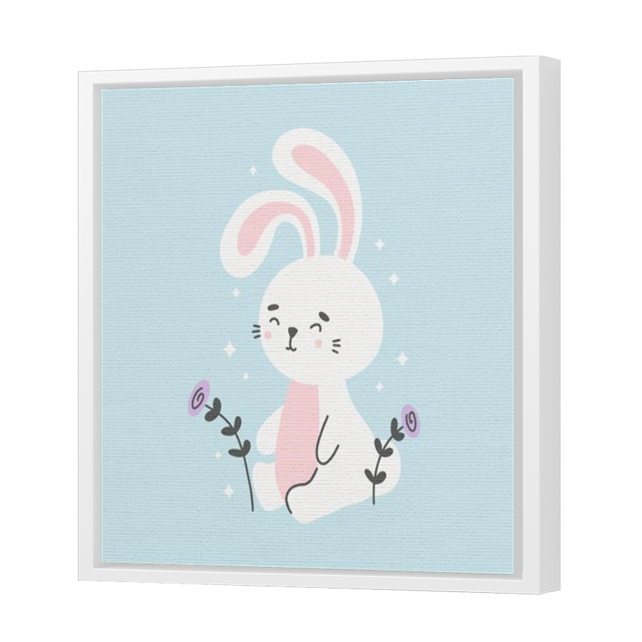 Thumbnail for Canvas - White Floating Frame