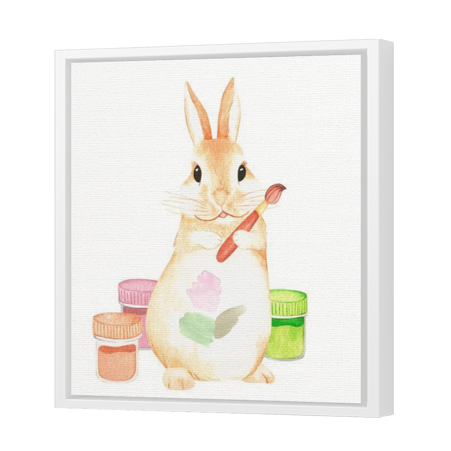 Thumbnail for Canvas - White Floating Frame