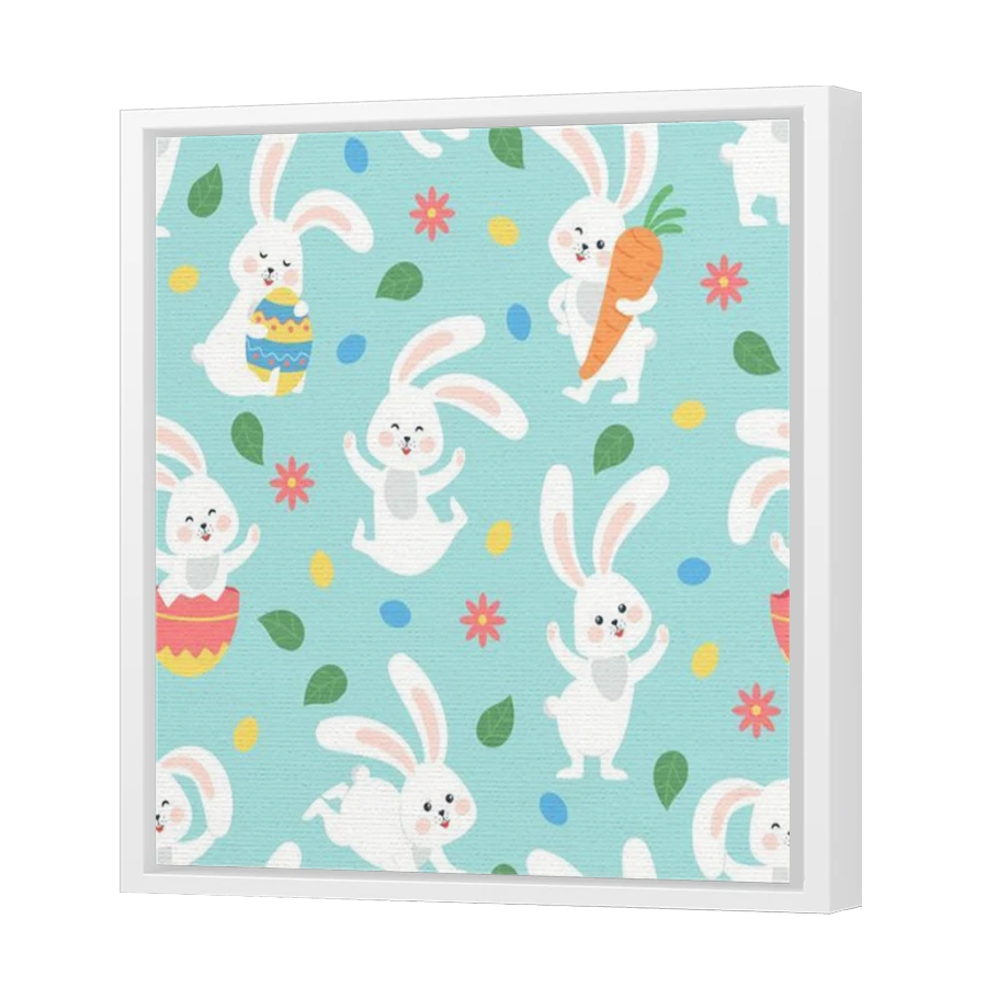 Thumbnail for Canvas - White Floating Frame