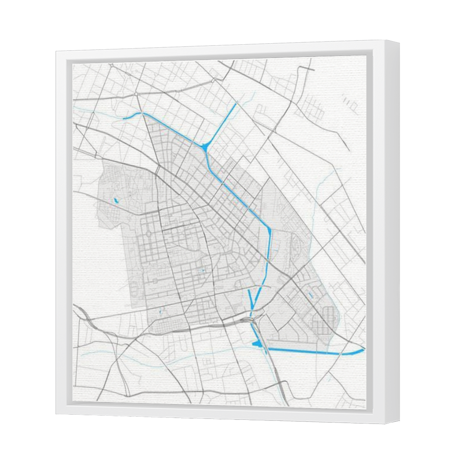 Thumbnail for Canvas - White Floating Frame